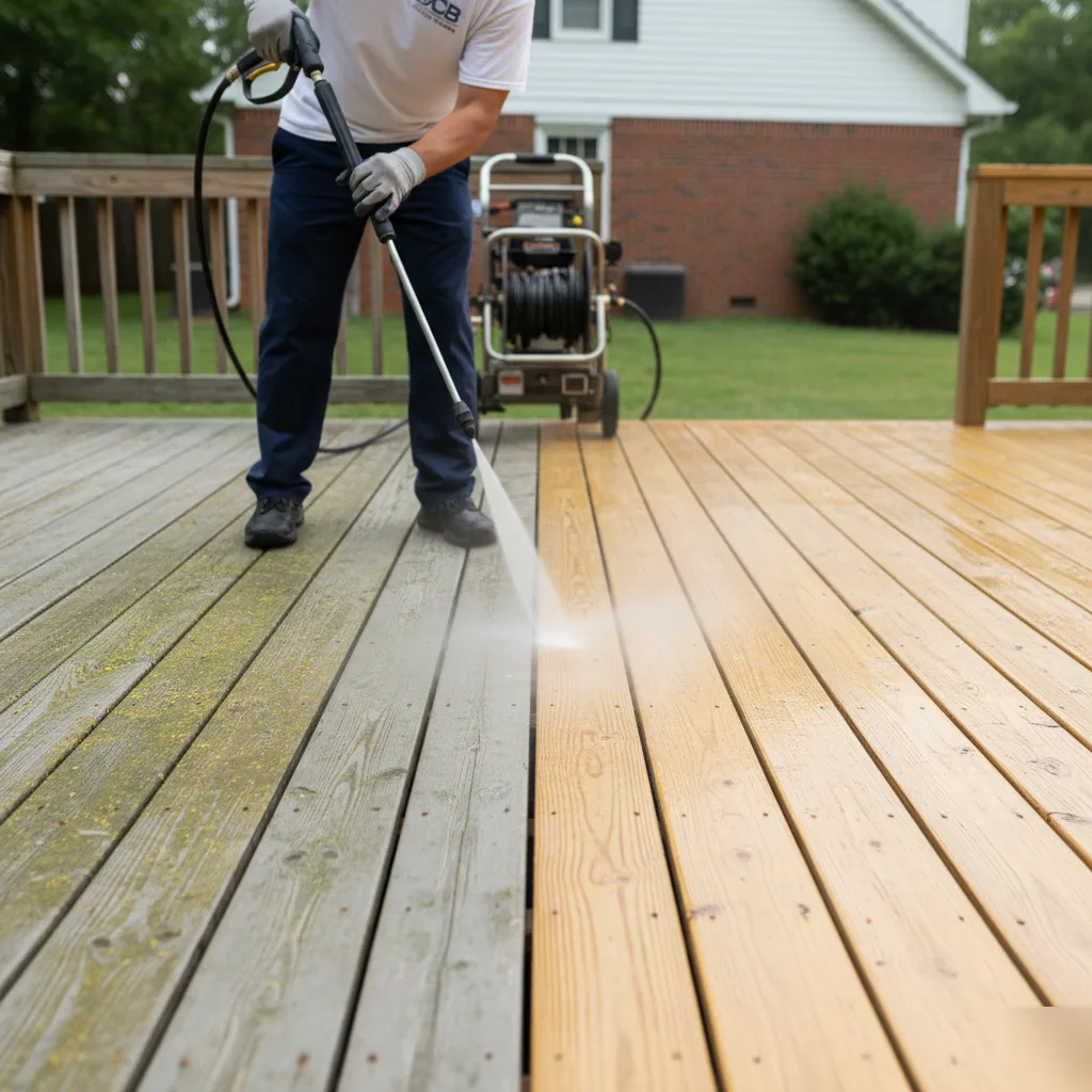 Professional deck cleaning in Cumming, GA | OCB Pressure Washing